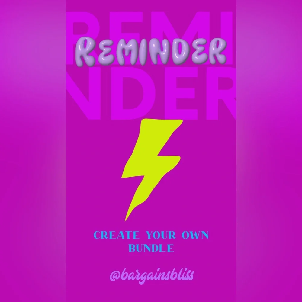 Make your bundle - Picture 1 of 1